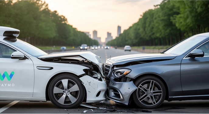 ¿Dónde Ocurren los Accidentes de Waymo en California?