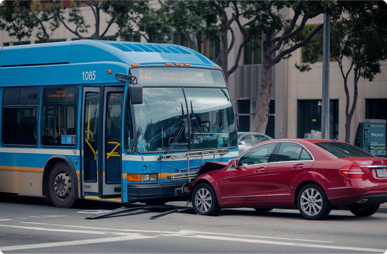 ¿Quién es responsable de mi accidente de transporte público en Los Ángeles?