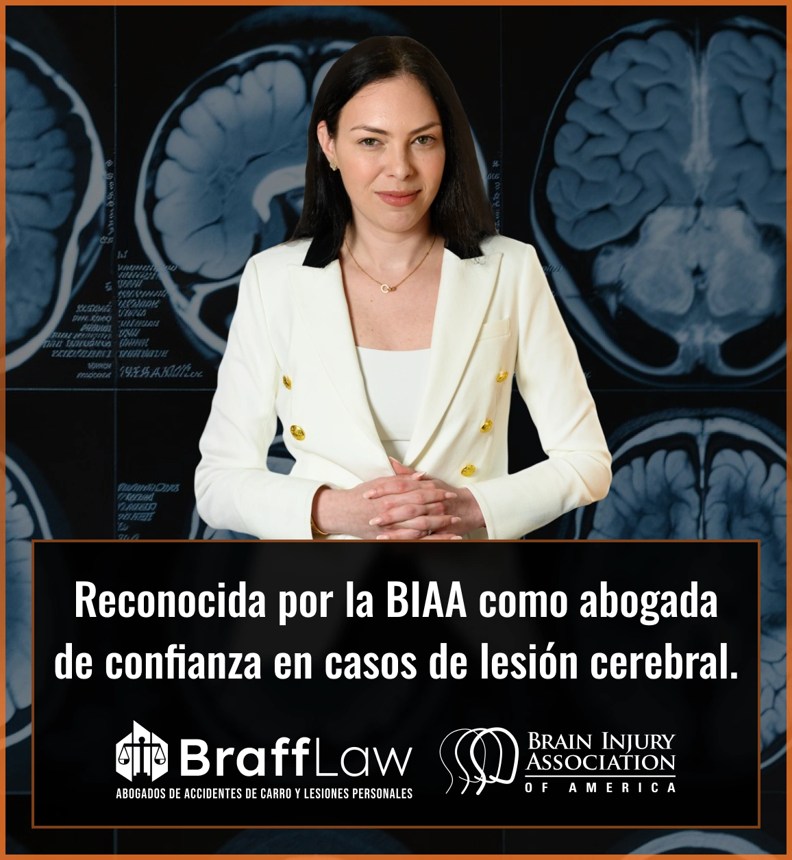 Eleonora Zeltser: Abogada Preferida por la BIAA en Lesiones Cerebrales Traumáticas