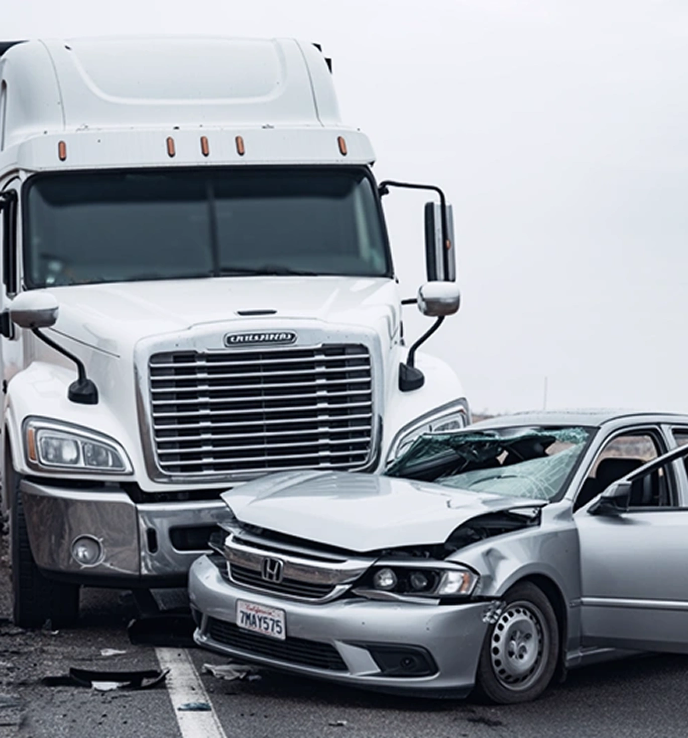 Estadísticas y Causas de Accidentes de Camión en California