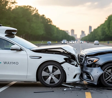 Cuánta Compensación Puede Obtener por un Accidente de Waymo